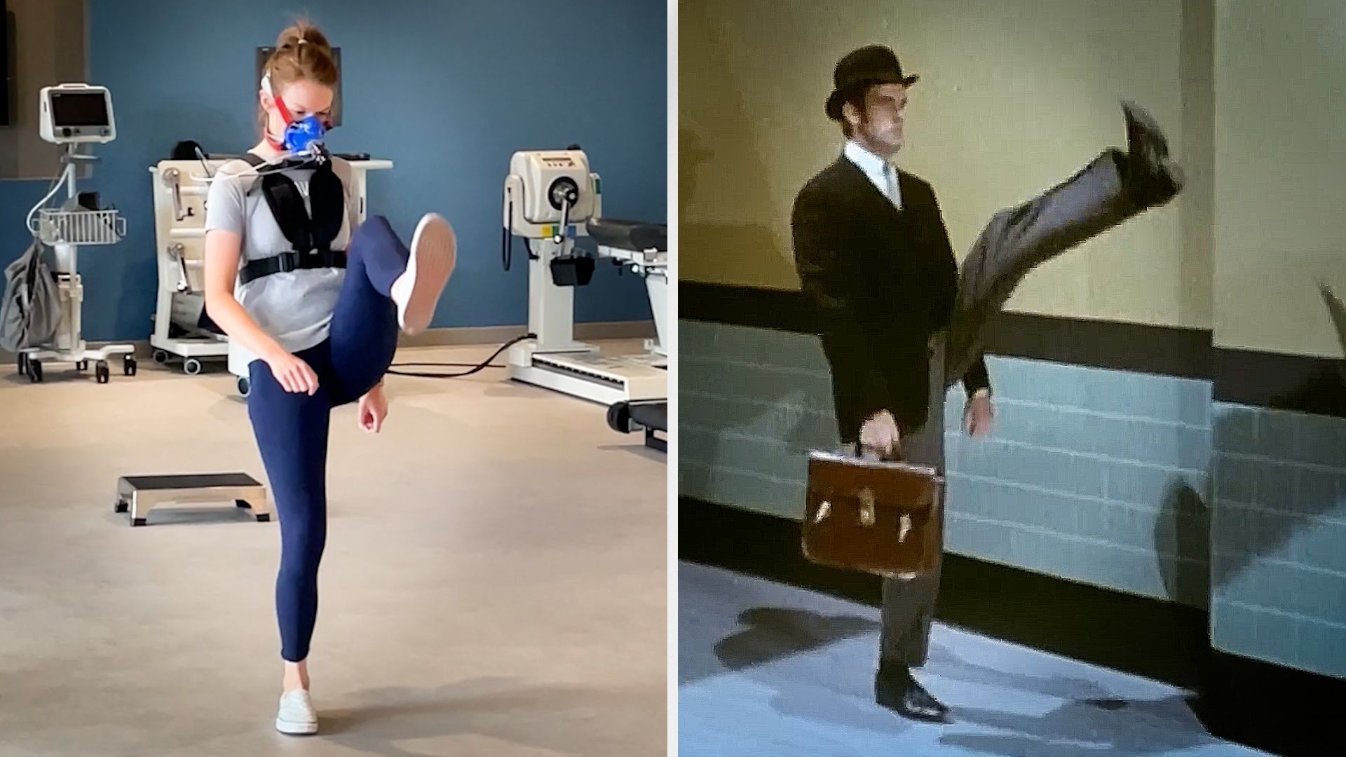 labyrint gardin Frosset VIDEO: New study says Monty Python walking skit held a hidden fitness tip |  CNN