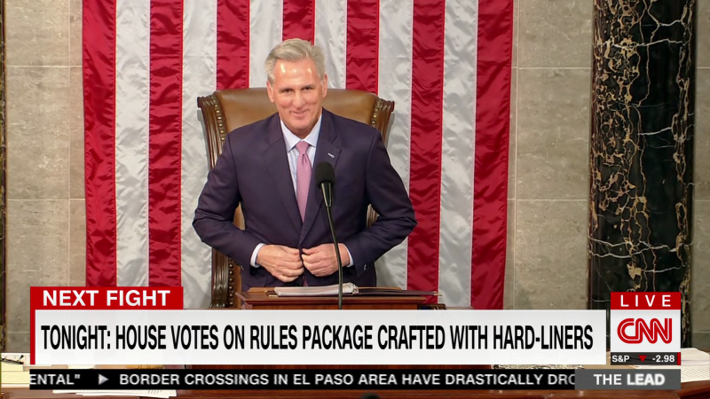 The House prepares to vote on a new package of rules in Rep. Kevin McCarthy’s first test as speaker | CNN