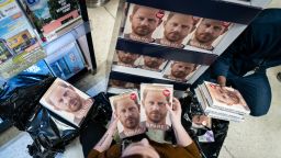 The newly released autobiography from the Duke of Sussex at WHSmith's in Victoria Station, the book became available to purchase at midnight. Picture date: Tuesday January 10, 2023. (Photo by Aaron Chown/PA Images via Getty Images)