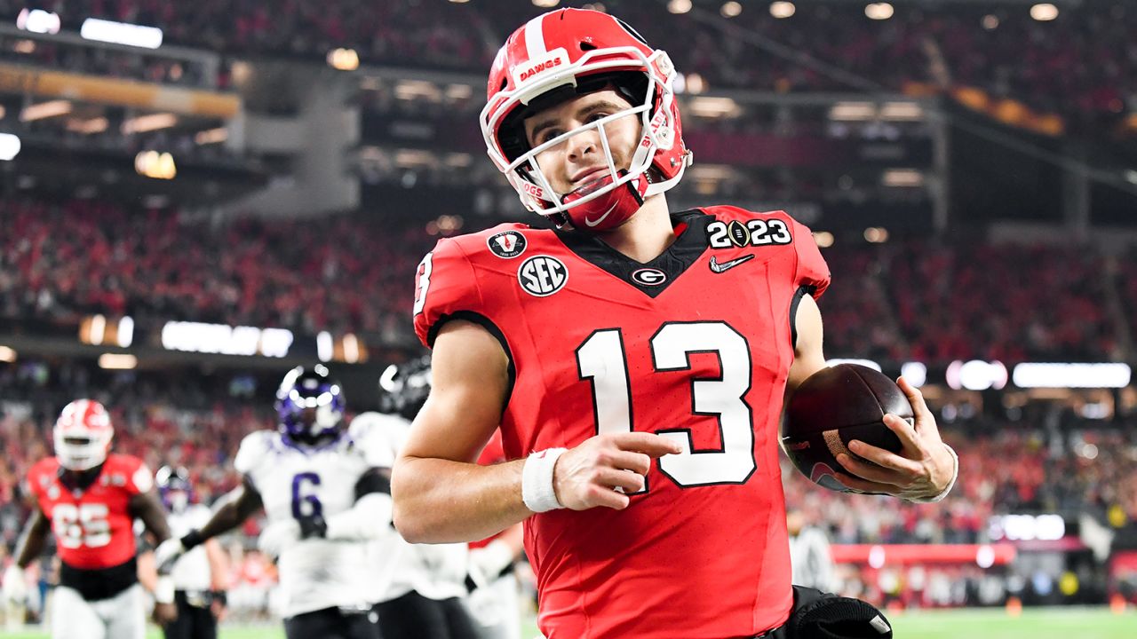 New Georgia football uniforms and logo only slightly different