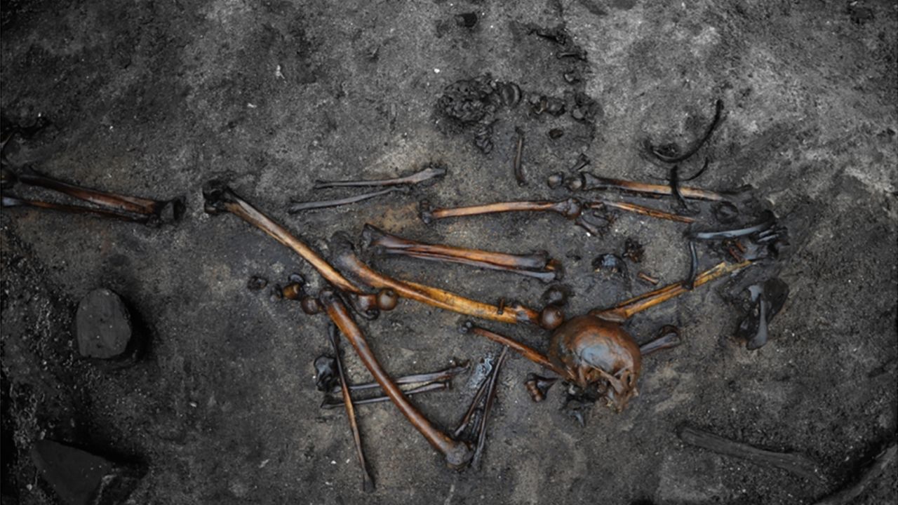 At Alken Enge in Denmark, the remains of at least 380 individuals were deposited in a wetland almost 2,000 years ago.
