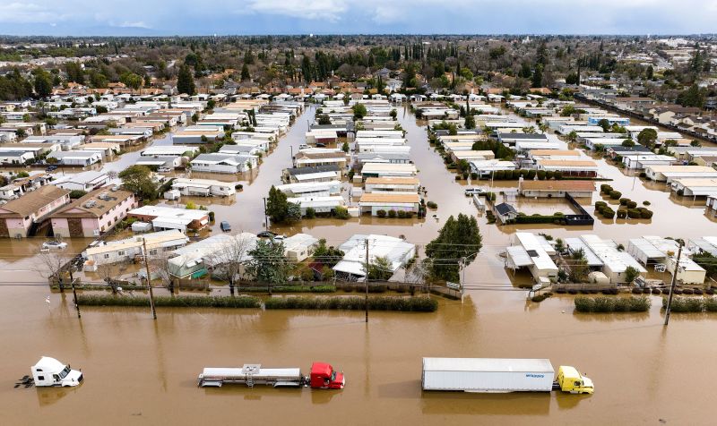 Thousands Of Californians Under Evacuation Orders As Flood Threats   230110164642 03 California Weather 0110 Merced 