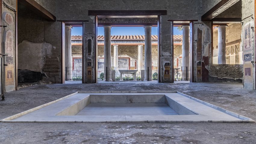 pompeii house restored 1