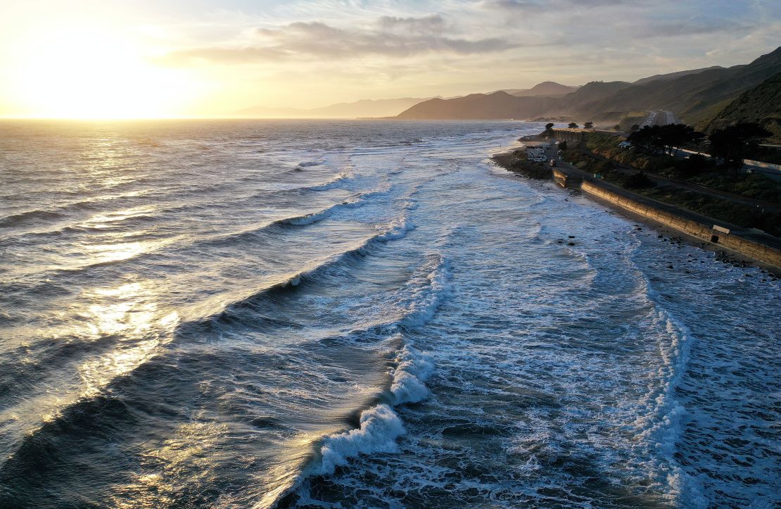 The Pacific Ocean and coastline in Ventura, California. Scientists reported Wednesday that oceans continue to warm at an increasingly fast rate, which will lead to more sea level rise and extreme weather.