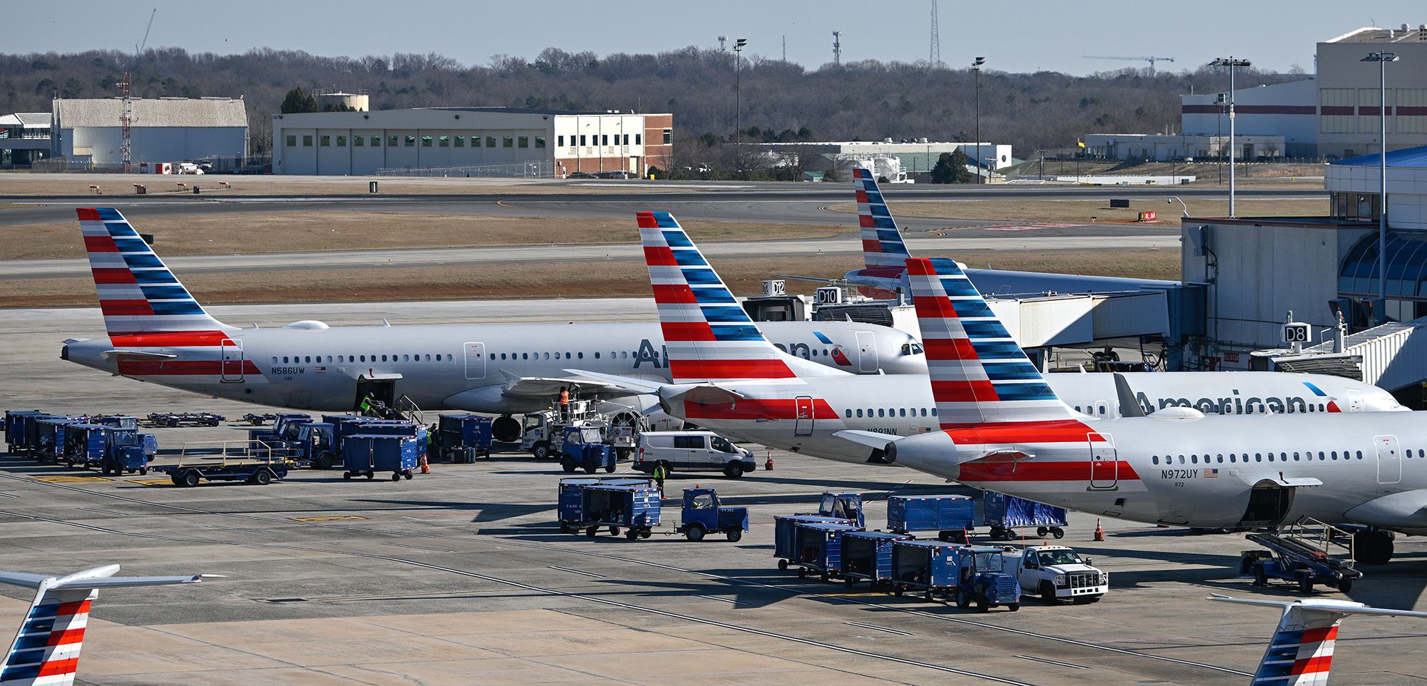 Reagan National about as hard-hit as any airport in the nation