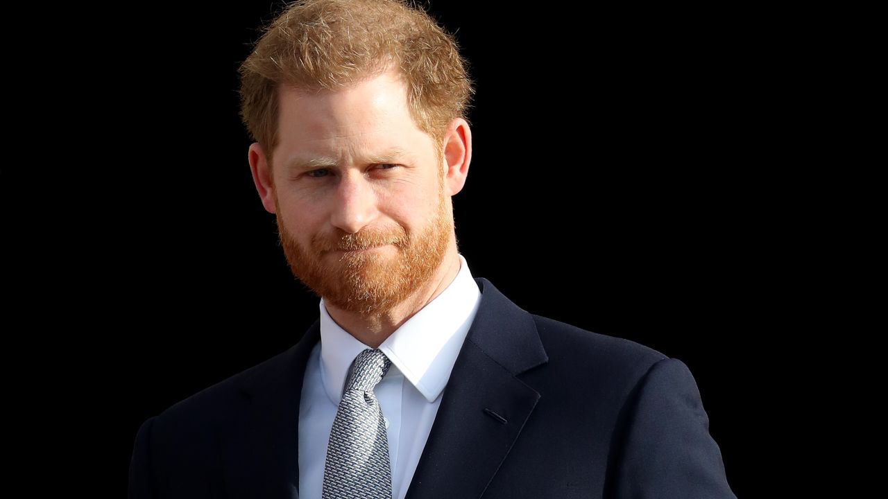 LONDON, ENGLAND - JANUARY 16: Prince Harry, Duke of Sussex, the Patron of the Rugby Football League hosts the Rugby League World Cup 2021 draws for the men's, women's and wheelchair tournaments at Buckingham Palace on January 16, 2020 in London, England. The Rugby League World Cup 2021 will take place from October 23rd through to November 27th, 2021 in 17 cities across England. (Photo by Chris Jackson/Getty Images)