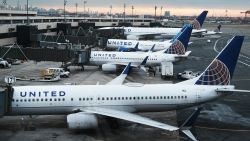 NEWARK, NEW JERSEY - NOVEMBER 30: United Airlines planes sit on the runway at Newark Liberty International Airport on November 30, 2021 in Newark, New Jersey. The United States, and a growing list of other countries, has restricted flights from southern African countries due to the detection of the COVID-19 Omicron variant last week in South Africa. Stocks in the travel and airline industry have fallen in recent days as fears grow over the spread and severity of the variant.  (Photo by Spencer Platt/Getty Images)