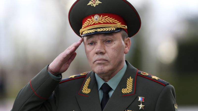 Yet another military reshuffle in Russia, as chief of armed forces is handed the 'poisoned chalice' | CNN