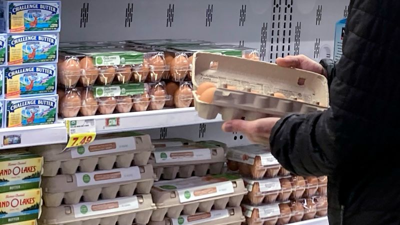 Egg Prices Exploded 60 Higher Last Year These Food Prices Surged Too   230111181321 Grocery Prices Eggs 0110 