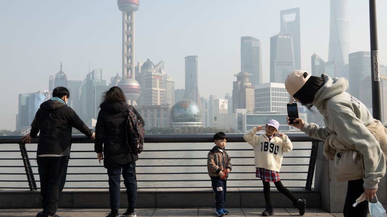 Tourists visit the Bund in Shanghai, China, Jan. 6, 2023