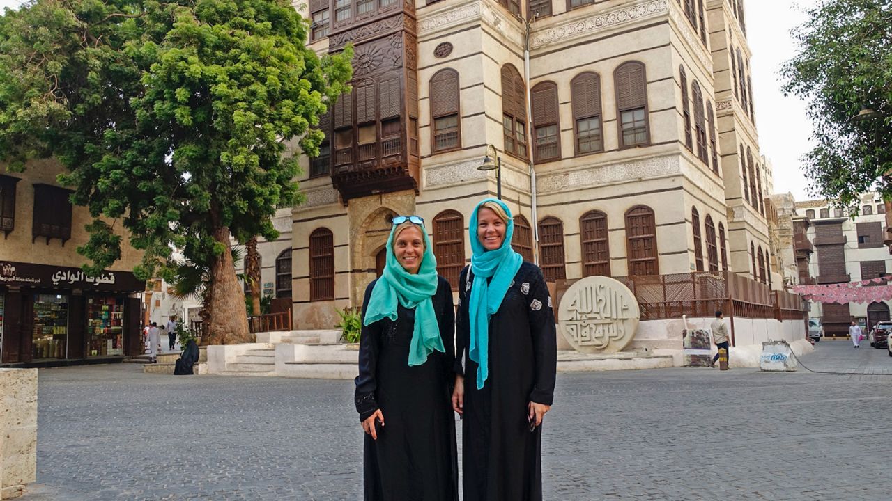 <strong>Cultural differences:</strong> According to Sebova, seen in Jeddah, Saudi-Arabia in 2018,  the fact that they were unmarried women in their late 30s proved to be somewhat controversial in some of the countries they visited.<br /><br />