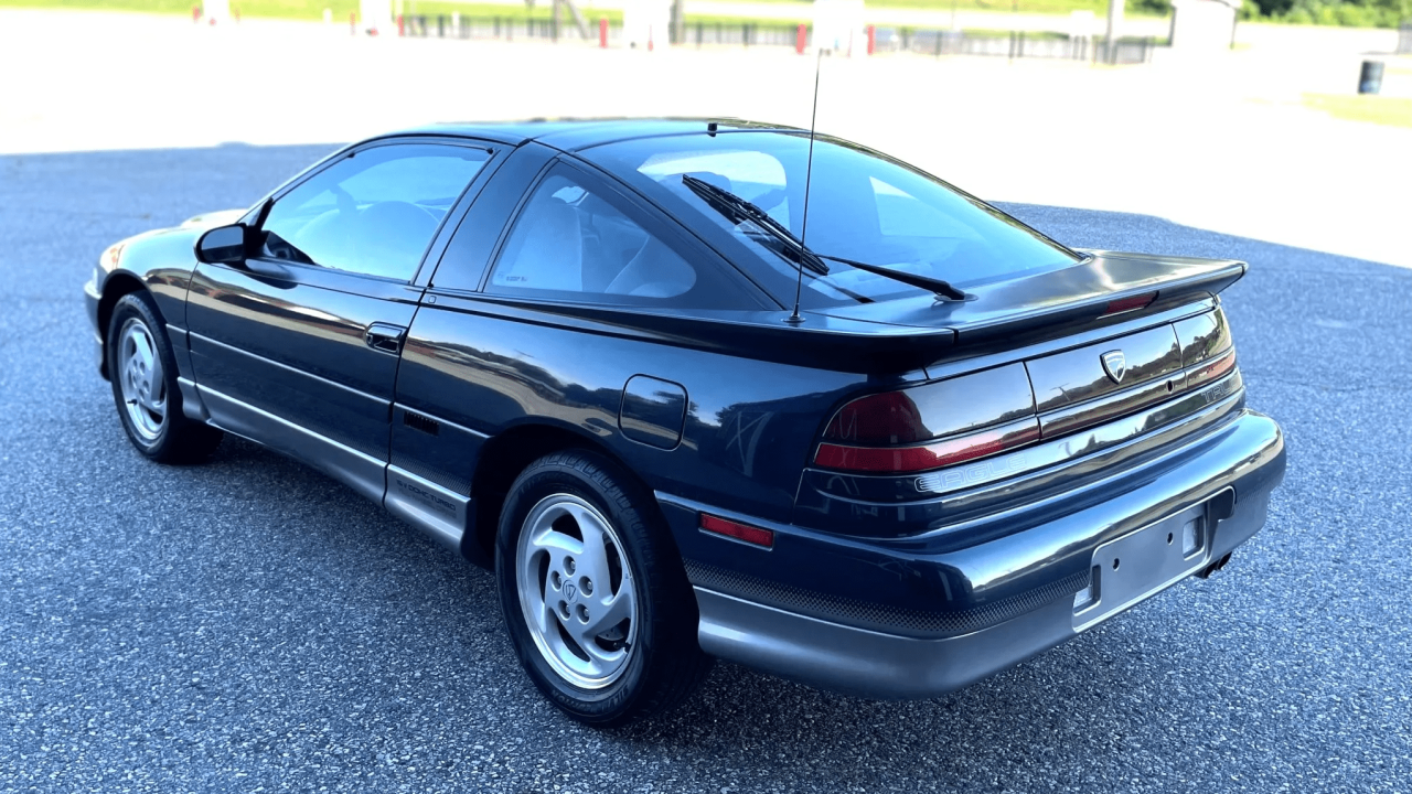 This 1991 Eagle Talon was the product of an arrangement between Mitsubishi and Chrysler.