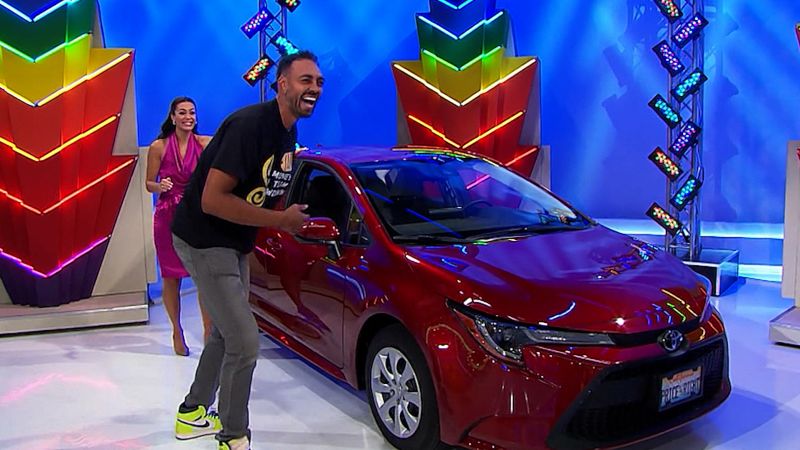 See huge former NBA player win small car on game show | CNN Business