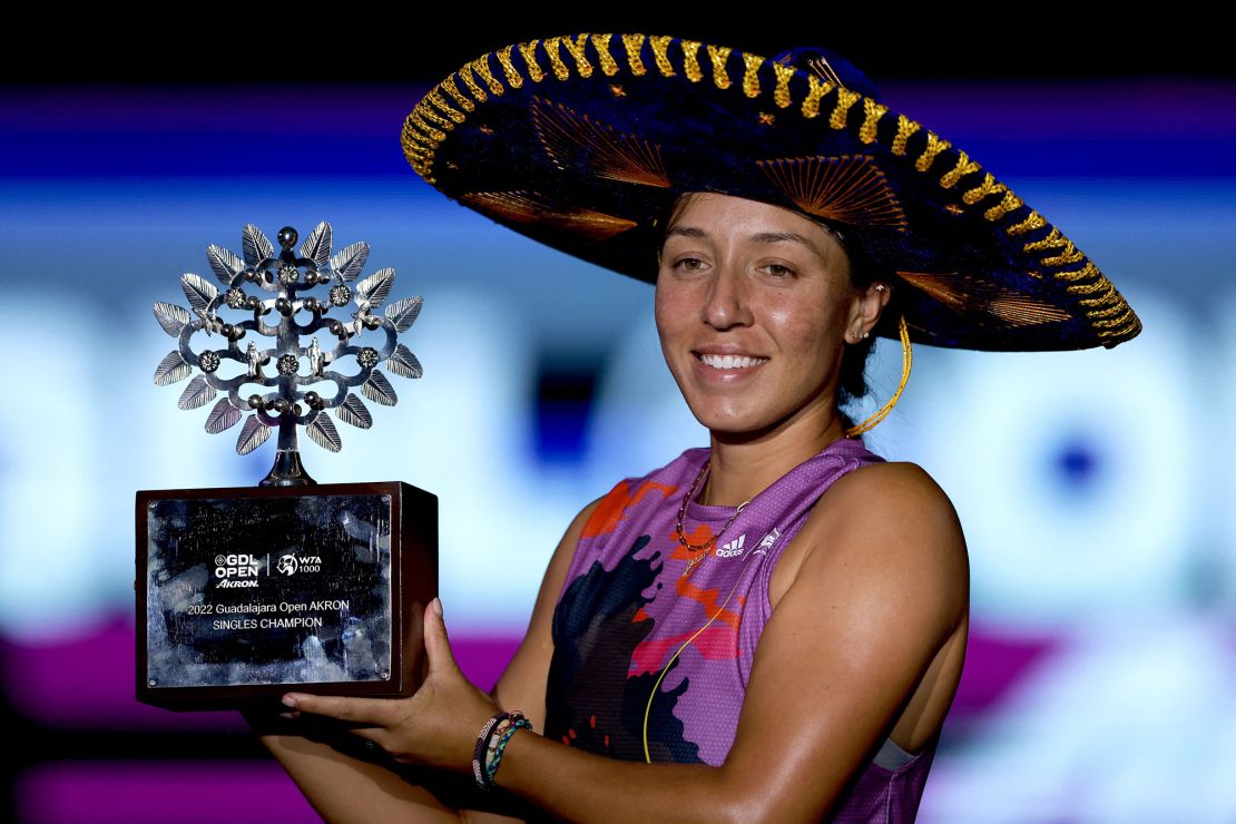 Last year at the Guadalajara Open, Pegula secured her biggest win and trophy.