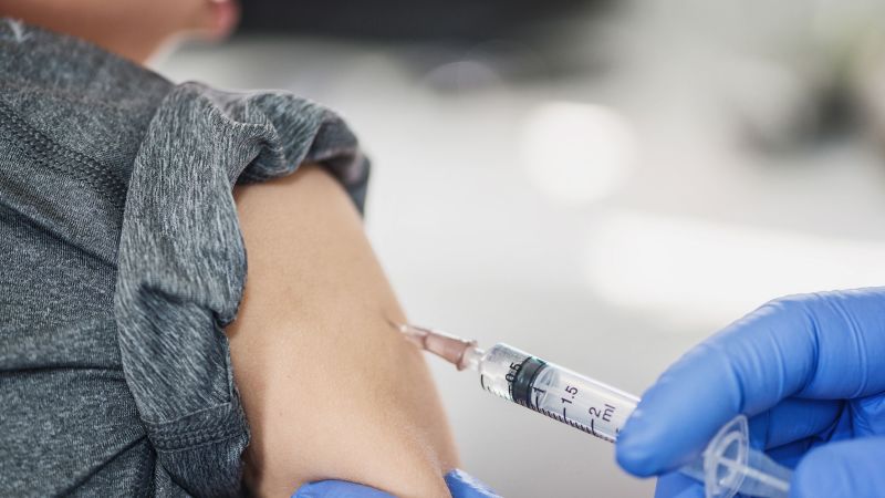 Vaccination coverage required for kindergarten children falls for second year in a row