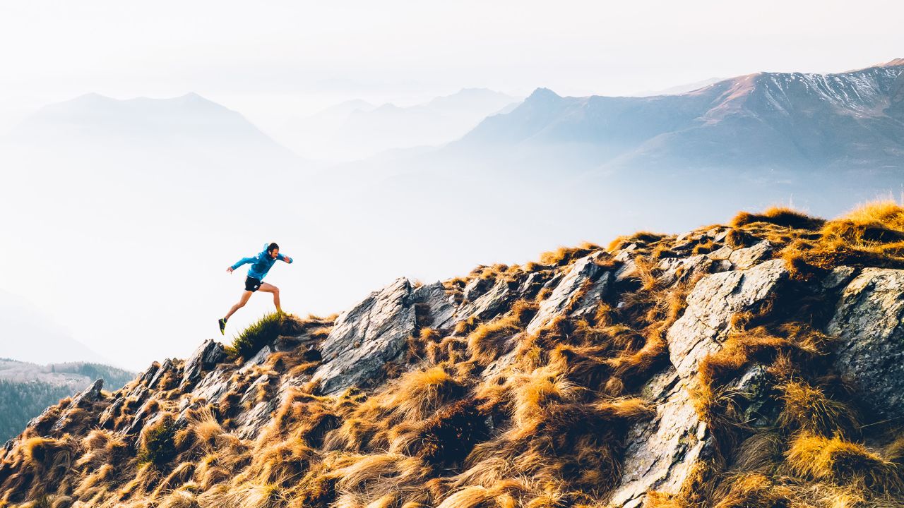 Albon is an experienced trail and mountain runner.