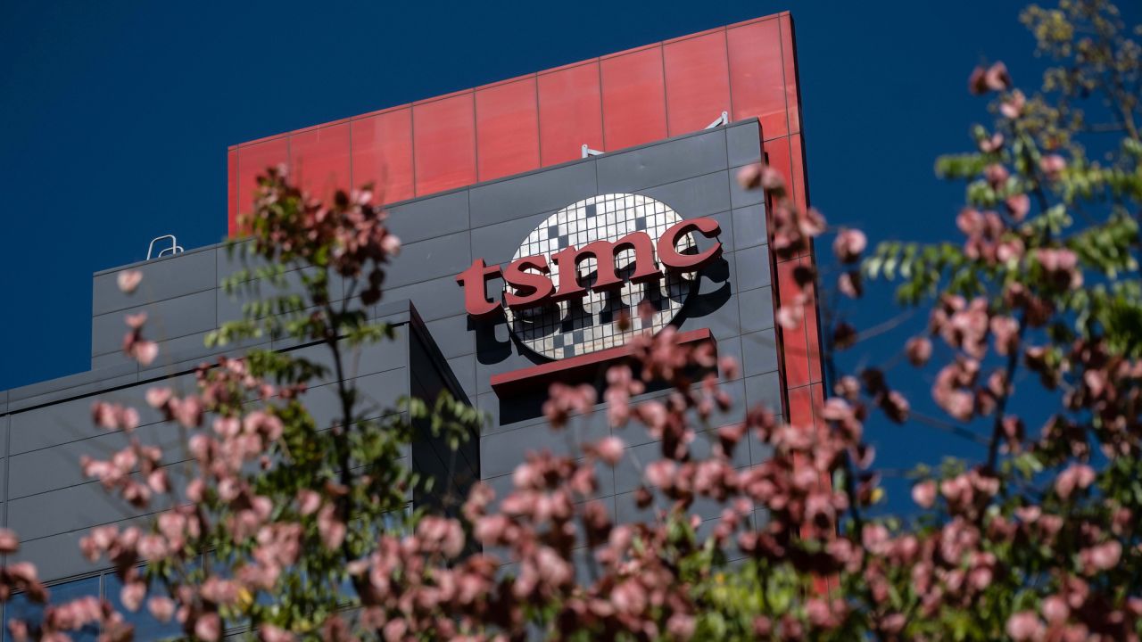 The Taiwan Semiconductor Manufacturing Co (TSMC) headquarters in Hsinchu, Taiwan, on Wednesday, Oct. 12, 2022.