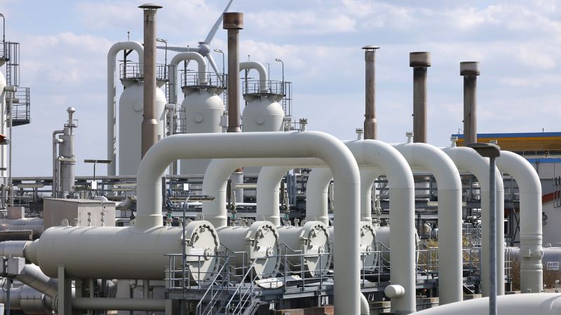 Europe’s natural gas prices fall to 18-month low | CNN Business