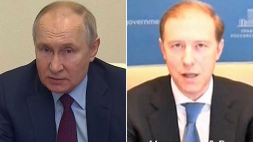 Solo video dividido oficial de Putin