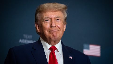 Former President Donald Trump speaks at the America First Policy Institute's America First Agenda Summit in Washington on Tuesday, July 26, 2022. 