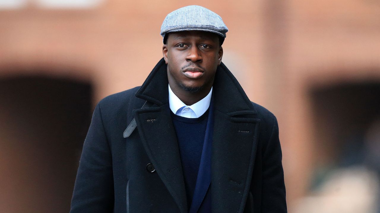 Mendy arrives at Chester Crown Court in northwest England on December 22, 2022.