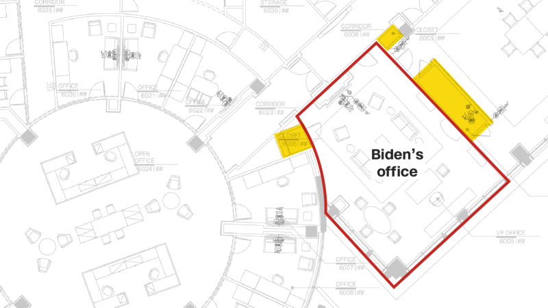 Quello che sappiamo sull’ufficio privato di Joe Biden