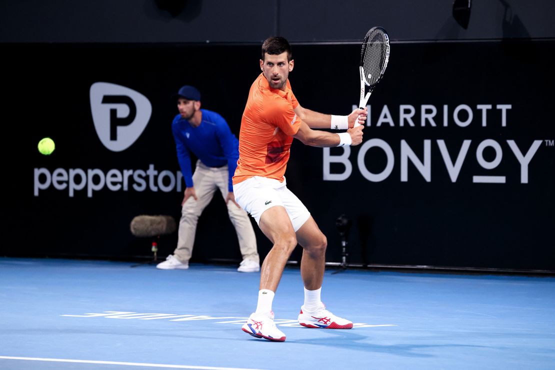 Djokovic defeated Sebastian Korda in the final of last week's Adelaide International.