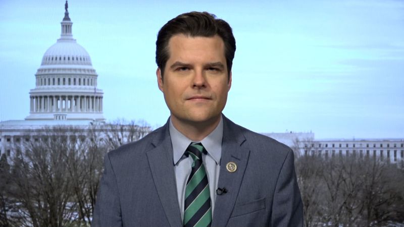 Matt Gaetz DOJ officially decides not to charge Florida congressman in sex-trafficking probe CNN Politics image