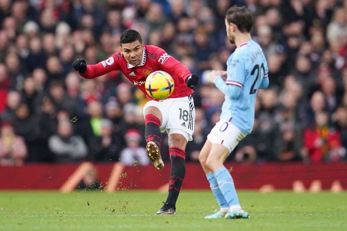 Casemiro joined Manchester United from Real Madrid in August.