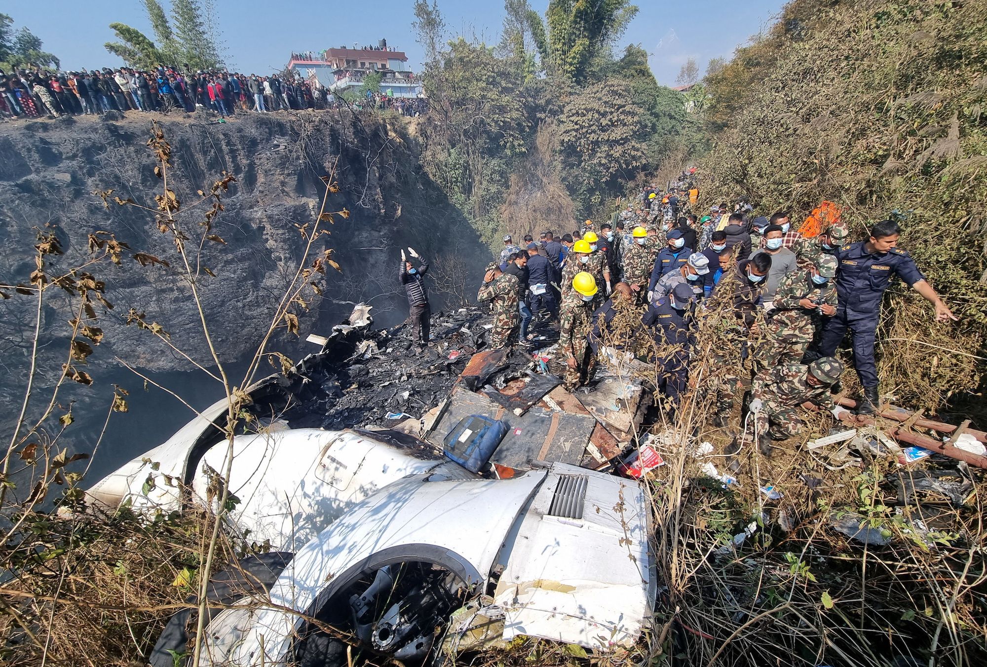 Nepal plane crash: At least 68 killed as Yeti Airlines aircraft comes down near city of Pokhara | CNN
