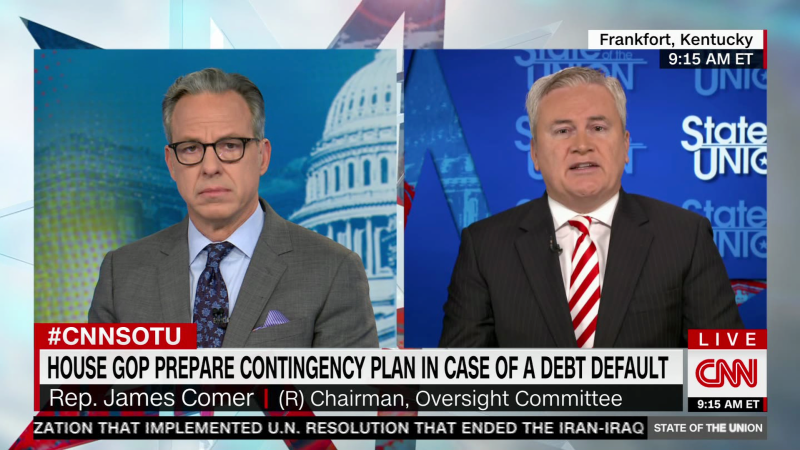 Tapper presses GOP Congressman on debt ceiling plan | CNN Politics