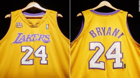 Kobe Bryant's iconic Lakers Jersey will be auctioned off.