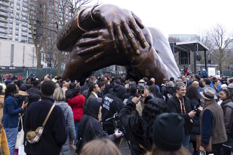 New Monument Dedicated To MLK And Coretta Scott King Opens In Boston | CNN