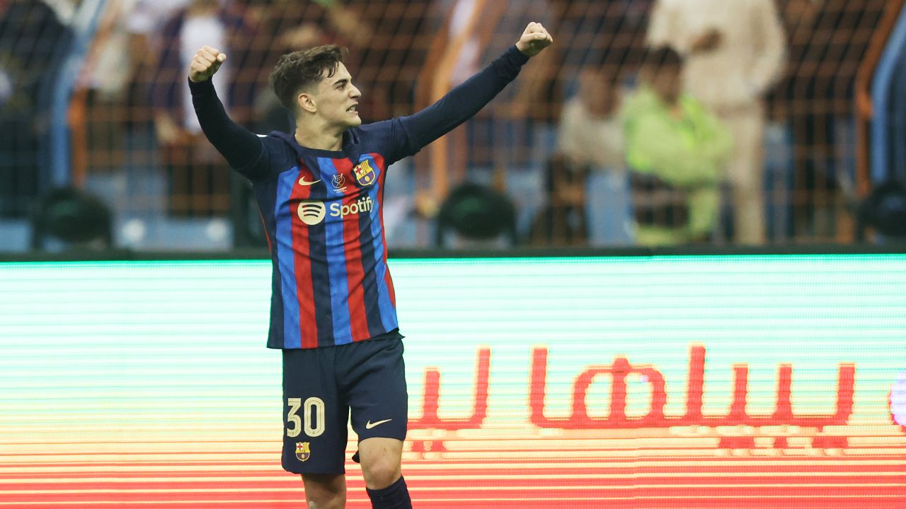 Gavi, a product of La Masia, has been key to Barcelona's success this season.