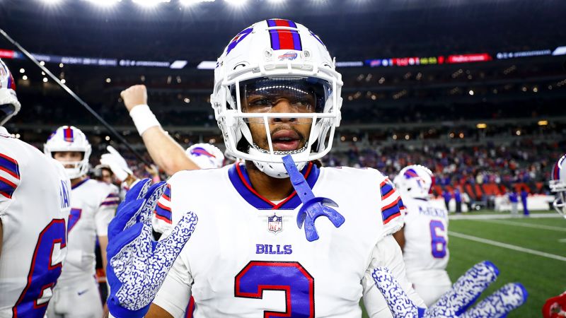 Damar Hamlin visited his teammates at the Buffalo Bills’ facility ahead of Sunday’s victory over the Miami Dolphins