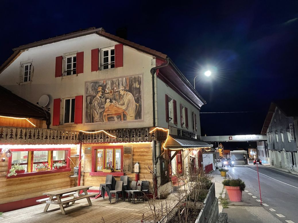 <strong>Hotel Arbez Franco-Suisse:</strong> This unique hotel sits right on the border between France and Switzerland.