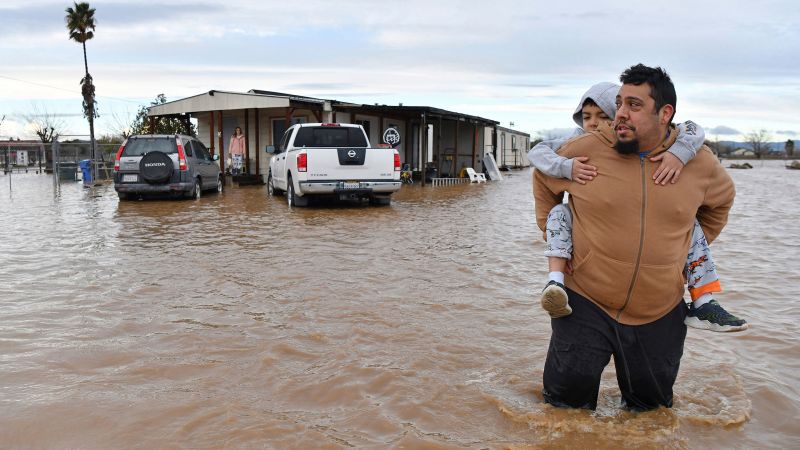 Rains taper off and clean-up continues in California after an onslaught of storms ravaged the state and left at least 20 dead | CNN