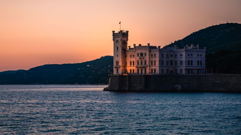 Friuli Venezia Giulia: In Italy's northeastern corner, the Friuli Venezia Giulia region is home to stunning seafronts, mountains, countryside and architecture like the Miramare Castle.