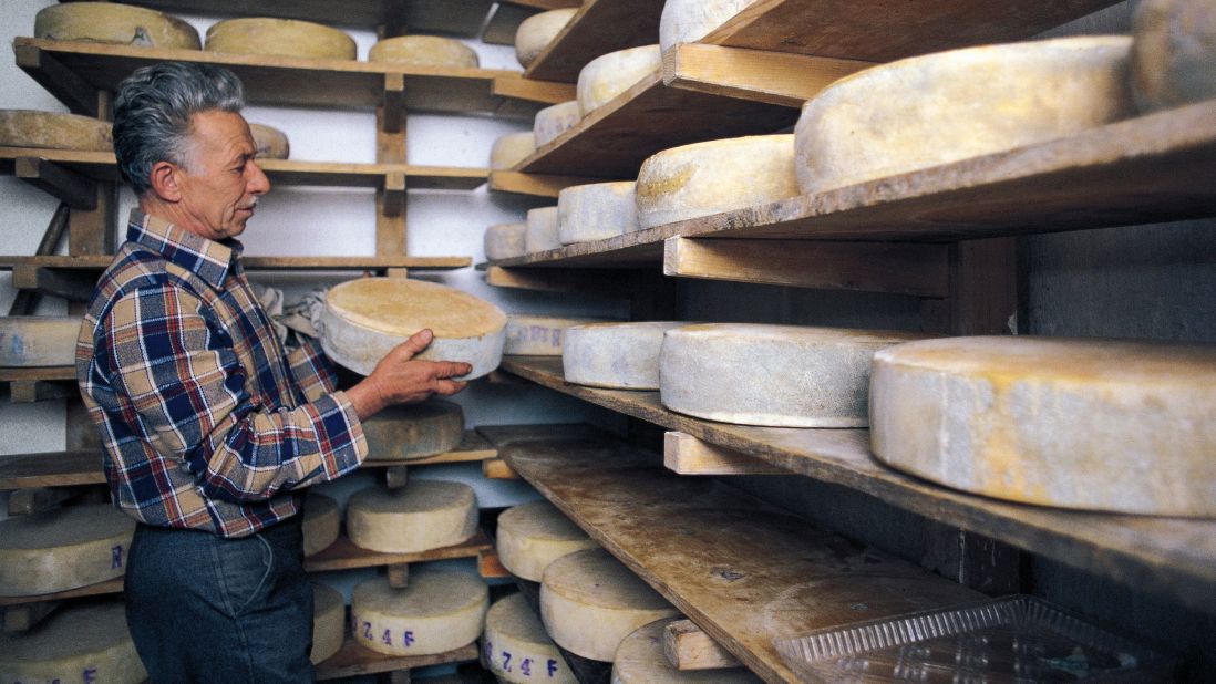 <strong>Underground cheese:</strong> Friuli is known for a variety of cheeses, including Montasio and Asino. Some are aged in Karsic caves.