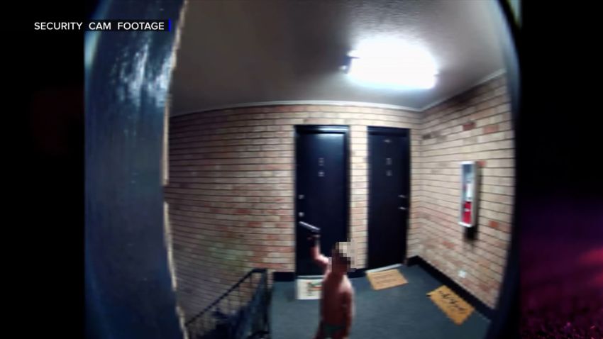 CNN has blurred a portion of this image to protect a minor's identity. 

A man was arrested in Beech Grove, Indiana, after video was shown on live TV of a toddler, reportedly the man's son, waving and pulling the trigger of a handgun.      
    
The video was aired by "On Patrol: Live," during the TV show's live broadcast on Saturday, January 14 according to a news release.     
   
A police incident report obtained by CNN affiliate WTHR said Shane Osborne, faces a neglect charge. The report also lists "ring camera footage" that was obtained and uploaded to a police server.  A 9mm gun found at the scene had 15 rounds in the magazine, but no rounds in the gun's chamber, the report said.