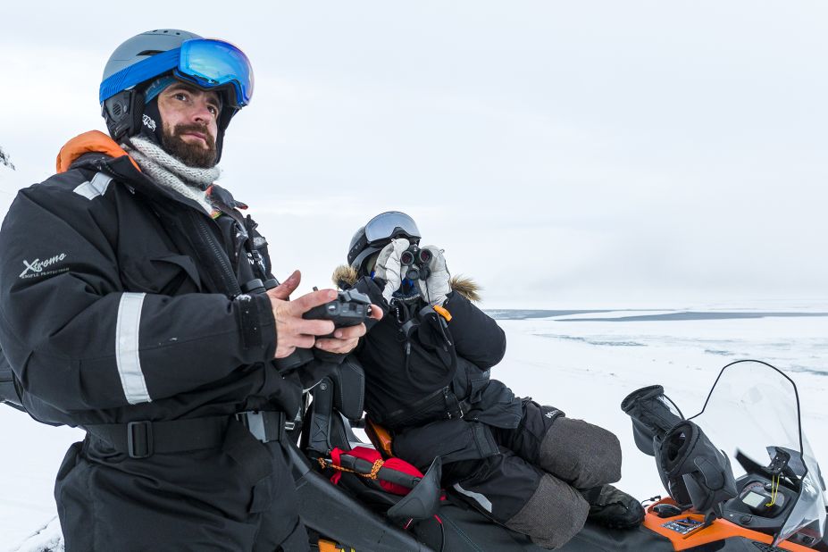 Ledoux specializes in drone photography, which he believes brings a new, more abstract and artistic perspective to the wide expanse of the Arctic. As ice melts more rapidly due to climate change, drones can also increase access, filming places where unstable sea ice would make it too dangerous for humans to go. 