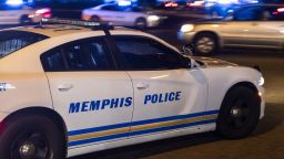 MEMPHIS, TENNESSEE - SEPTEMBER 7:  Police investigate the scene of a reported carjacking reportedly connected to a series of shootings on September 7, 2022 in Memphis, Tennessee. Memphis police arrested a 19-year-old man in connection with the shootings of multiple people across the city while allegedly livestreaming the crimes on Facebook, according to published reports.  (Photo by Brad Vest/Getty Images)