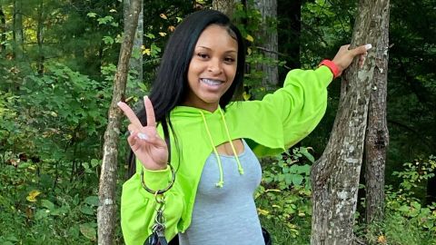 Authorities said 23-year-old Jamia Joanna Harris was shot and killed near the University of Alabama campus on Sunday.