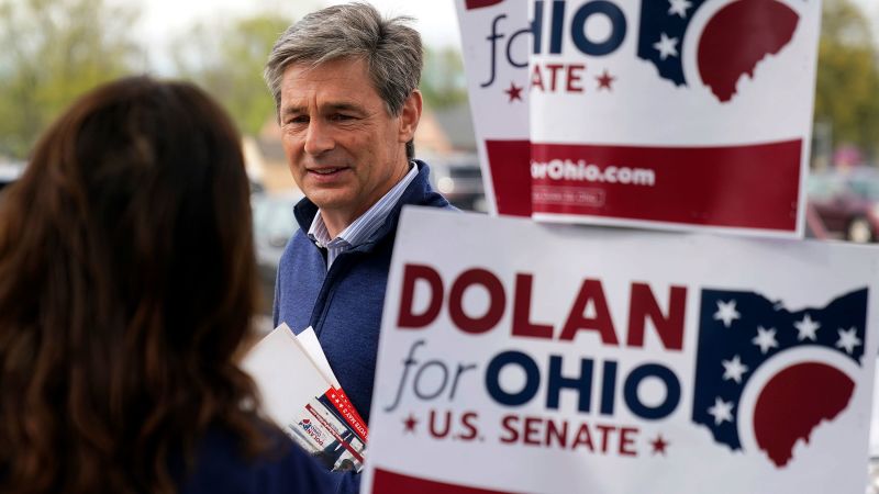 Ohio GOP state Sen. Matt Dolan announces US Senate bid to challenge ...