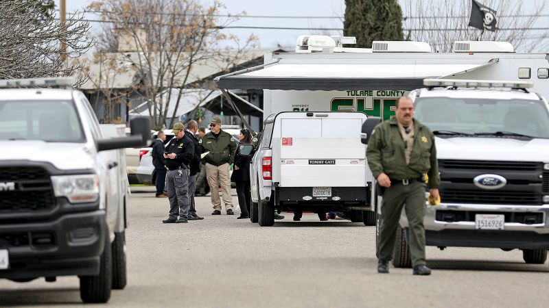 2 arrested in central California shooting that left 6 dead, including mother clutching 10-month-old son | CNN