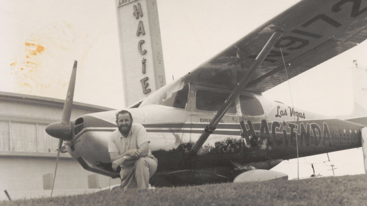 <strong>Undefeated record: </strong>The world record for the world's longest continuous flight was set in 1959 by Robert Timm (pictured) and his co-pilot John Cook. 