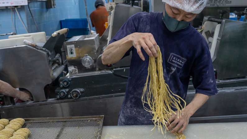 <strong>Longevity noodles: </strong>Hong Kong's Aberdeen Yau Kee Noodles Factory, founded in the 1950s, is busy producing noodles ahead of the Spring Festival (Lunar New Year). Long noodles are a symbol of longevity in Chinese culture, making them a popular dish during festivals and special occasions.