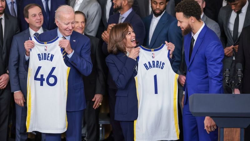 Biden welcomes the Golden State Warriors back to the White House | CNN Politics