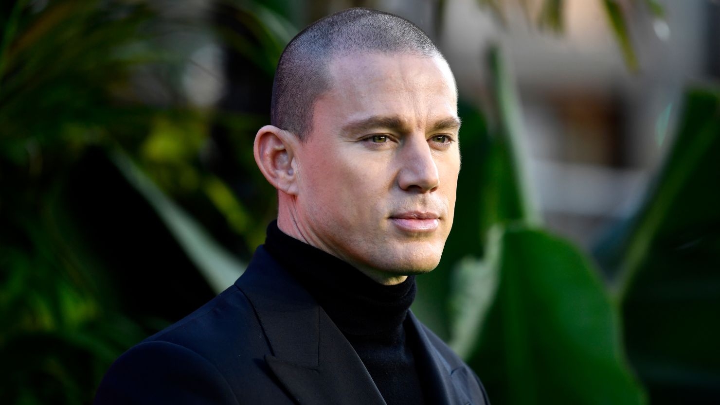 Channing Tatum, seen here at a screening of 'The Lost City' on March 31, 2022 in London, says his production company is considering a remake of the 1990 classic film 'Ghost.'