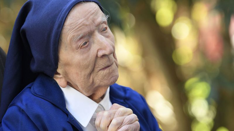 Schwester André: Der älteste Mensch der Welt stirbt mit 118
